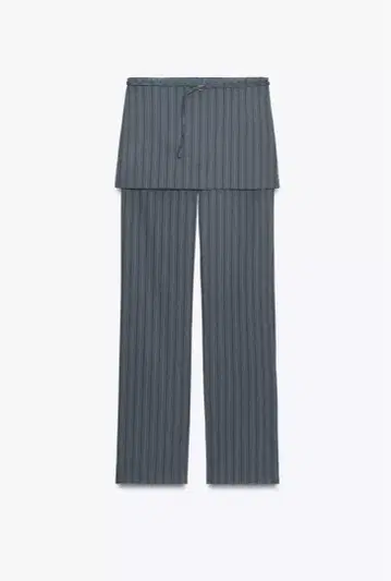 ZARA 핀스트라이프 패턴 스커트 팬츠 XS