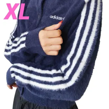 XL 아디다스 플러피 니트 가디건 리나티 미사용 새상품
