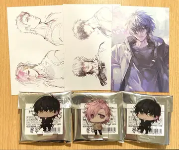 나이트로 키라루전 슬로우 데미지 아크릴 스탬프+엽서 세트