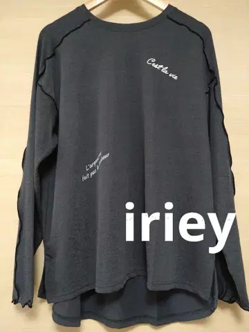 iriey 슬라브 시어 메로우 절개 로고T F