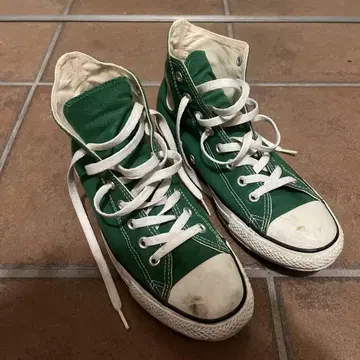 CONVERSE ALL STAR 그린 스니커즈