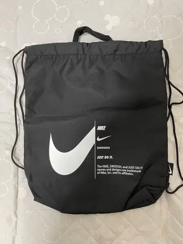 NIKE 냅색 백팩 백 냅색 블랙 블랙