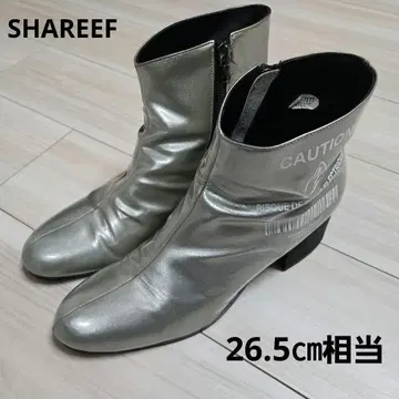 샤리프 힐 부츠 실버 사이즈 2 (26.5cm 상당)