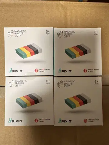 텐요 마그넷 블록 PIXIO 4상자