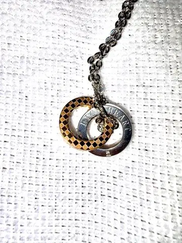 라이온 하트 2연 반지 목걸이