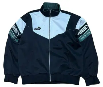80s 90s PUMA 히트 유니온 하이넥 트랙 자켓