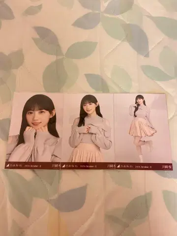 노기자카46 브로마이드 카와사키 사쿠라 벌룬 스커트 컴프
