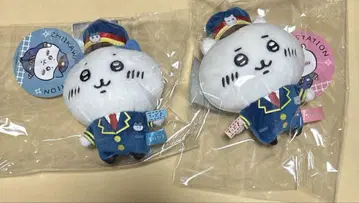 역무원 마스코트 치이카와 (먼작귀) 하치와레 레어 초기 도쿄역