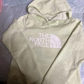 THE NORTH FACE 후드 부착 후드티 라이트 그린