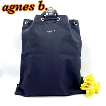 agnes b. 에네스베 럭색 백팩 블랙