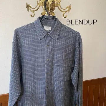 남성용 상의 남성용 긴팔 남성용 셔츠 BLENDUP 온워드 카시야마