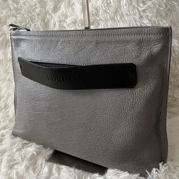 FURLA 클러치백 세컨드 백 천연 가죽 남성용