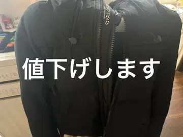 블랙 다운 자켓