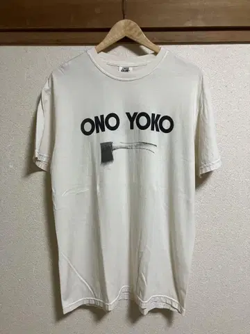 오노 요코 그래픽 티셔츠 L