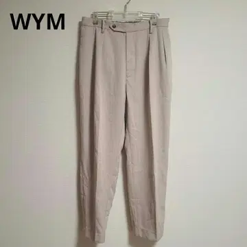 WYM 위므바이리돔 테이퍼드 슬랙스 세미 와이드 L 팬츠