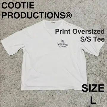 COOTIE PRODUCTIONS 오버 사이즈 T셔츠 화이트 L