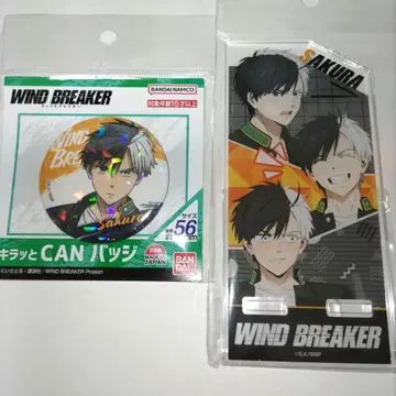 WIND BREAKER [벚꽃 하루카] 캔뱃지 아크릴 스마트폰 스탠드