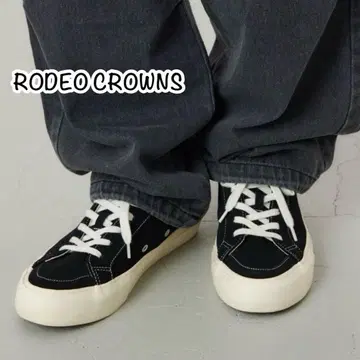 새상품급 RODEO CROWNS 로우컷 스웨이드 스니커즈 로데오 크라운
