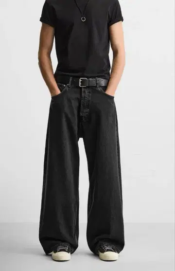 ZARA 엑스트라 배기 데님 슈퍼 배기 데님
