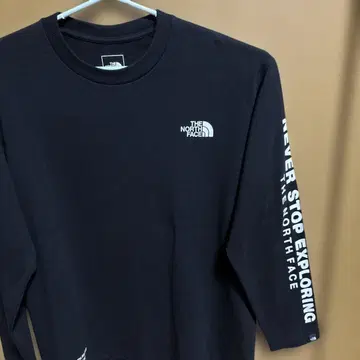 THE NORTH FACE 블랙 긴팔 셔츠