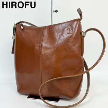 24D16 HIROFU 히로후 숄더백 가죽 천연 가죽