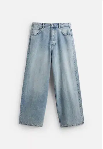 ZARA 슈퍼 배기 핏 청바지 36