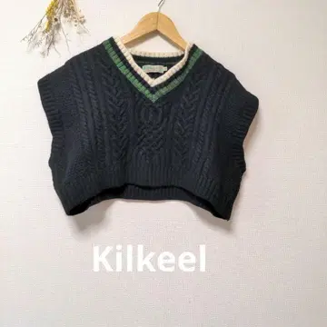 Kilkeel 키르키르 니트 상의 울 영국제
