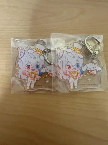 컬러풀 피치 도누쿠 산리오 키링