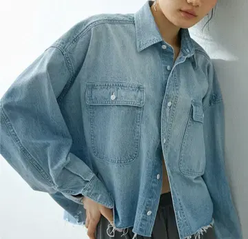 윔 가젯 whimgazette 데님 셔츠