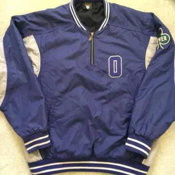 DESCENTE 90s 나일론 자켓 클로버 자수