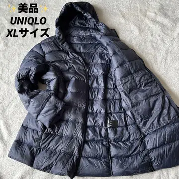 새상품급 UNIQLO 유니클로 울트라 라이트 다운 XL 네이비 롱