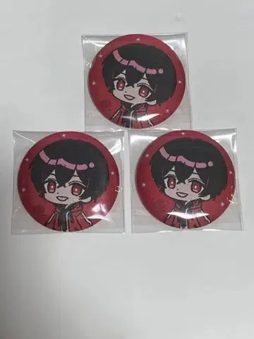 컬러풀 피치 유안군 자수 캔뱃지