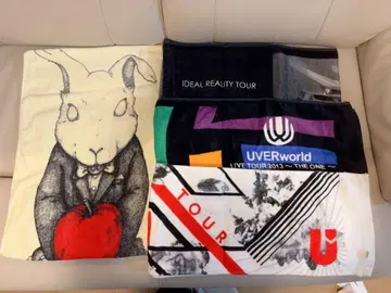 UVERworld 타월 4세트 우버월드 굿즈