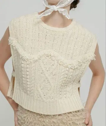 eaphi MIX PATTERN KNIT VEST 베스트