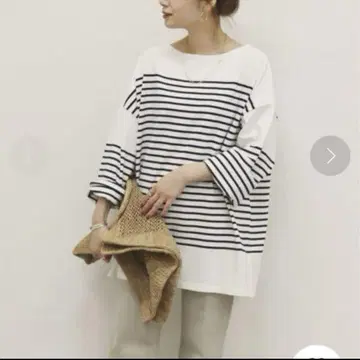 저널 스탠다드 긴팔 보더 티셔츠 M
