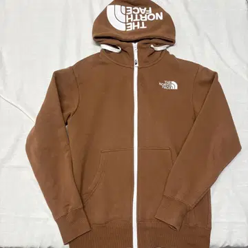 THE NORTH FACE 브라운 후드티 S 사이즈