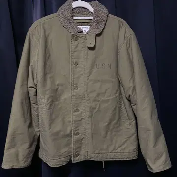 WAIPER 미 해군 U.S.NAVY N-1 덱 자켓 USED 가공
