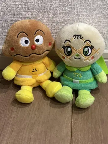 [ 새상품급 ] 쁘띠 비즈 카레빵맨과 멜론빵나