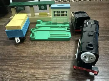 단종 레어 네빌 프라레일 토마스 차량 블랙 덤 포함 화차 역