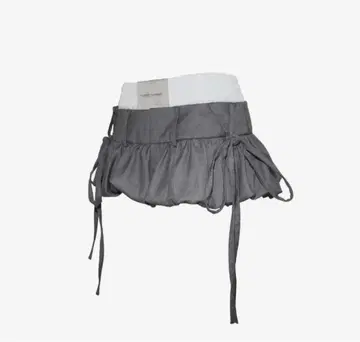 theredthread S layered balloon skirt 그레이