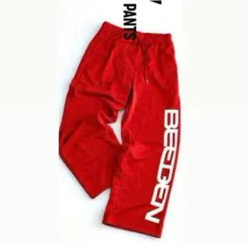 BEEDEN 스웨트 팬츠 RED