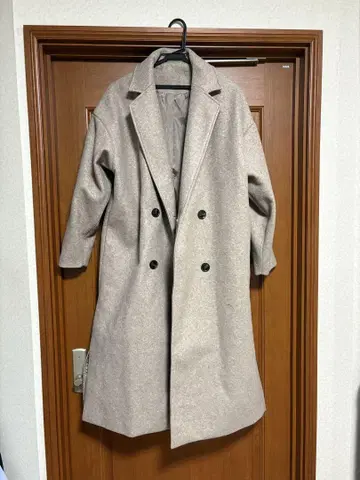 롱 코트 베이지