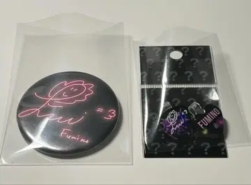 nonogirls 노노가 캔뱃지 피크핀 세트 후미노