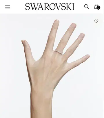 SWAROVSKI 스와로브스키 반지 12호