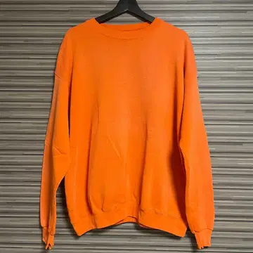 PM SPORT 스웨트 무지 오렌지 USA제 90s