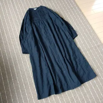 SM2 레이스 롱 셔츠 원피스 겉옷