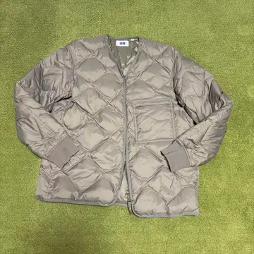 UNIQLO U 베이지 퀼팅 다운 자켓 L