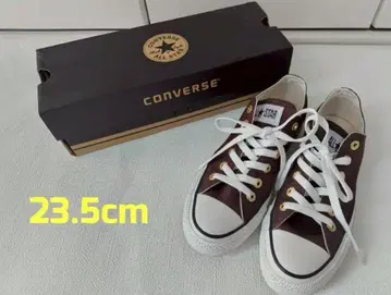 23.5cm 컨버스 브라운 골드 여성용 캐주얼 브라운
