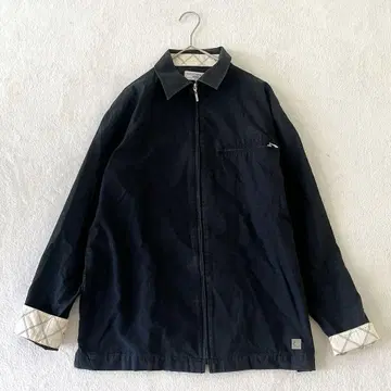 KANSAI YAMAMOTO HOMME 집업 셔츠 블랙 사이즈 L