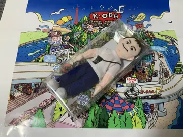 오다 카즈마사 마스코트 봉제 인형 2025 X 비닐 백